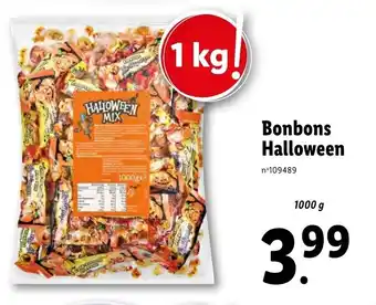 Lidl Bonbons Halloween offre