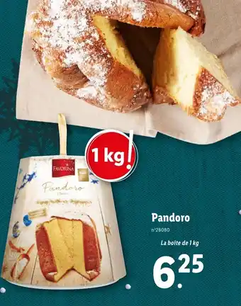 Lidl Pandoro offre