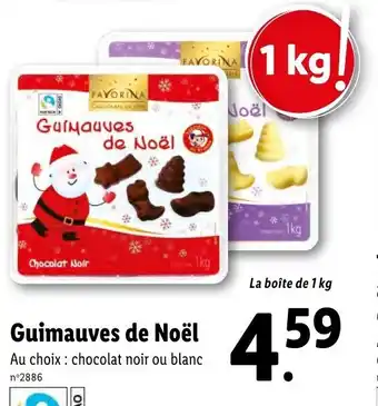 Guimauves de Noël