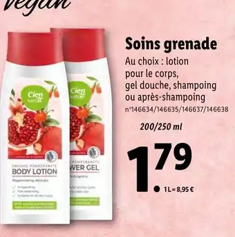 Lidl Soins grenade offre