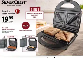 Lidl Appareil à croque-monsieur offre