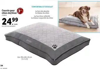 Lidl Coussin pour chien été/hiver offre