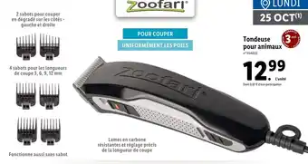 Lidl Tondeuse pour animaux offre