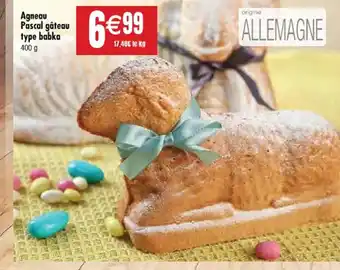 Cora x Carrefour Agneau Pascal gâteau type babka offre