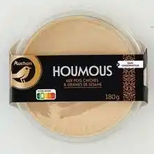 Auchan Bon plan sur le houmous de la marque Auchan gourmet offre
