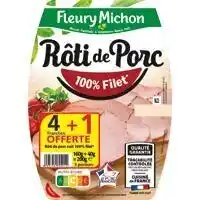 Auchan BON PLAN SUR LE RÔTI DE PORC CUIT DE LA MARQUE FLEURY MICHON offre