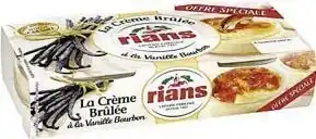 Casino Supermarchés La crème brulée vanille offre