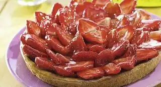 Casino Supermarchés Tarte financier fraise offre