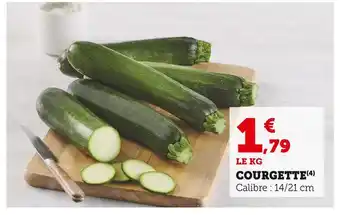 U Express COURGETTE offre