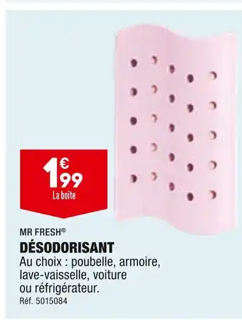 ALDI MR FRESH DÉSODORISANT offre