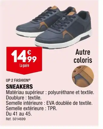 ALDI UP 2 FASHION SNEAKERS offre