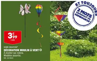 ALDI HOME CREATION DÉCORATION MOULIN À VENT offre