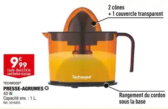 ALDI TECHWOOD PRESSE-AGRUMES offre