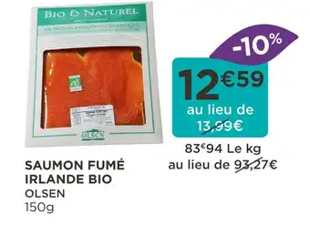 OLSEN SAUMON FUMÉ IRLANDE BIO