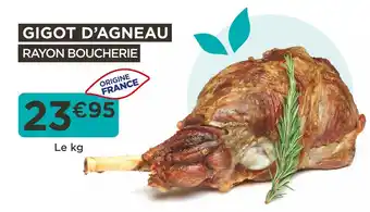 Bio&Co GIGOT D’AGNEAU offre