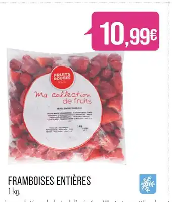 Match FRAMBOISES ENTIÈRES offre