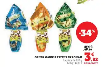 Hyper U OEUFS GARNIS FRITURES ROHAN offre