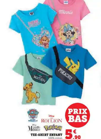 Hyper U TEE-SHIRT ENFANT offre