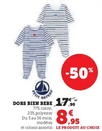 Hyper U DORS BIEN BEBE offre