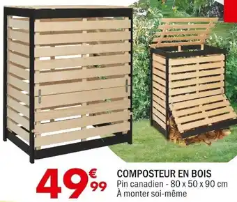 La Foir'Fouille COMPOSTEUR EN BOIS offre