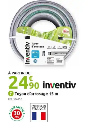 Mr Bricolage Tuyau d'arrosage 15 m offre