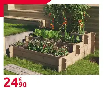 Carré potager 3 étages