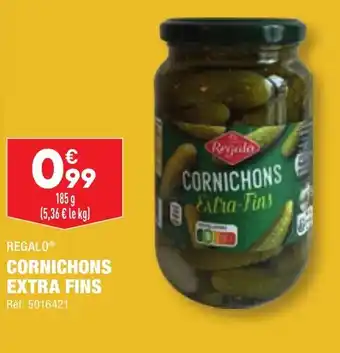 ALDI CORNICHONS EXTRA FINS offre