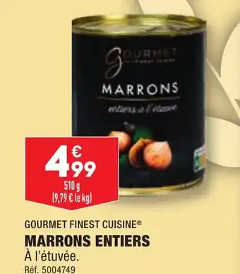 ALDI MARRONS ENTIERS offre