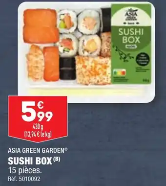 ALDI SUSHI BOX (B) offre