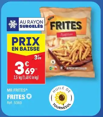 ALDI FRITES ✪ offre