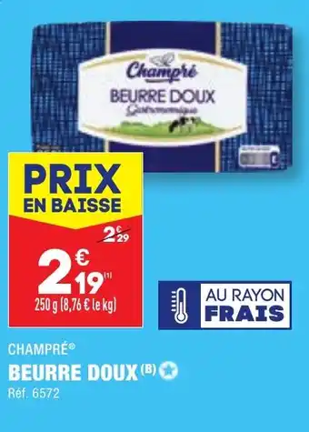 ALDI BEURRE DOUX (B)✪ offre