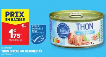 ALDI THON LISTAO AU NATUREL*✪ offre