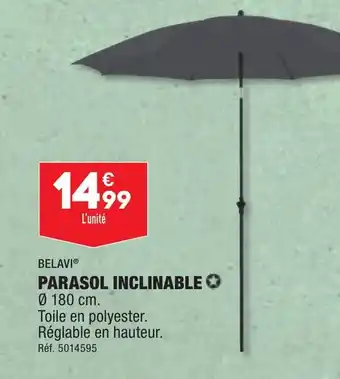 ALDI BELAVIⓇ PARASOL INCLINABLE ✪ offre