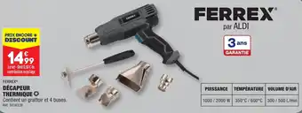 FERREX® DÉCAPEUR THERMIQUE✪