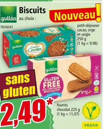 Norma gullón Biscuits offre