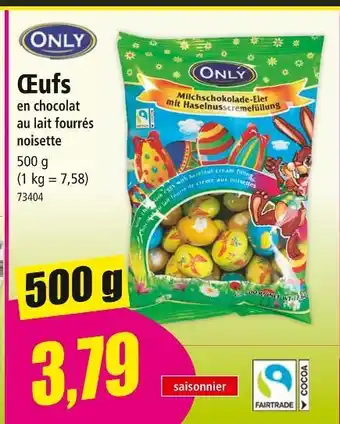 Norma ONLY Œufs offre