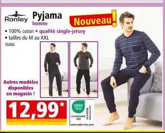 Norma Ronley Pyjama homme offre