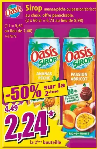 Norma Oasis Sirop offre