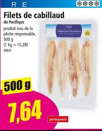 Filets de cabillaud
