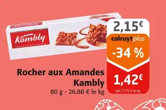 Colruyt Kambly Rocher aux Amandes offre