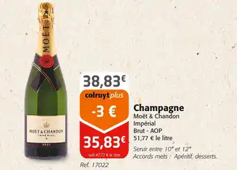 Colruyt Moët & Chandon Champagne offre