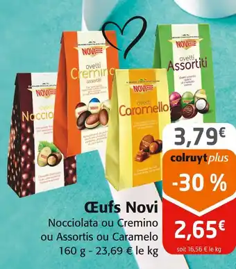 Colruyt Œufs Novi offre