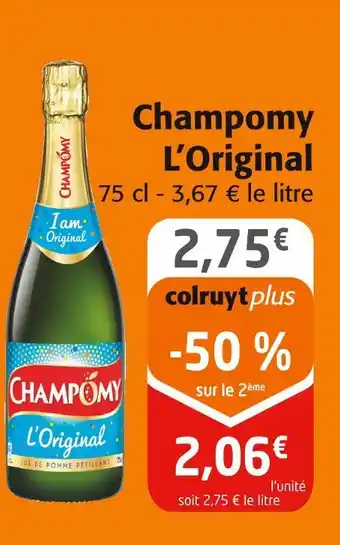 Colruyt Champomy Champomy L’Original offre