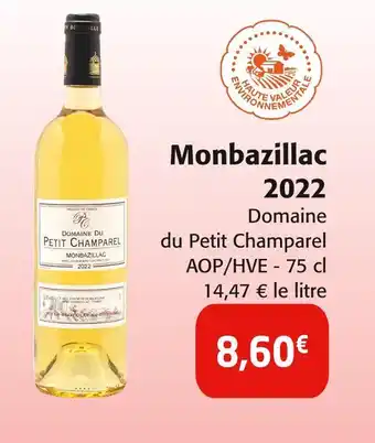 Colruyt Domaine du Petit Champarel Monbazillac 2022 offre