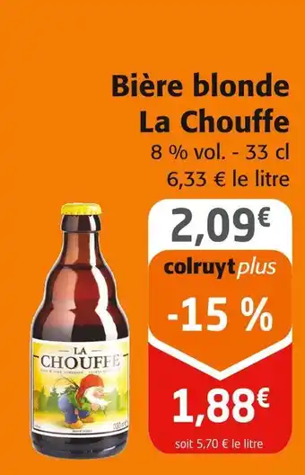 Colruyt La Chouffe Bière blonde offre