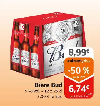 Colruyt Bud Bière offre