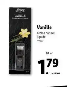 Lidl Deluxe - vanille offre