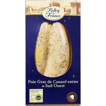 Carrefour Market REFLETS DE FRANCE Lobe de foie gras de canard entier I.G.P. du Sud-Ouest offre