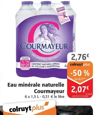 Colruyt Eau minérale naturelle offre