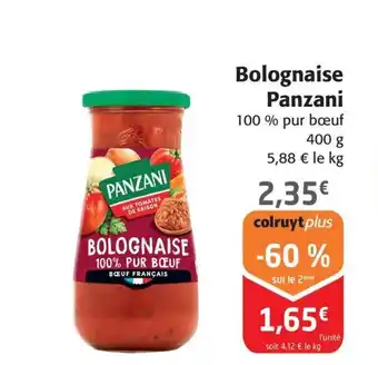 Bolognaise Panzani